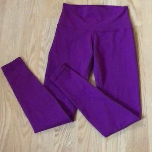 Lululemon Wunder Under leggings Pink